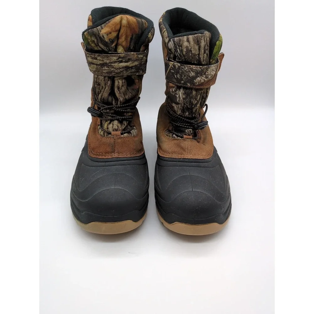 Ozark Trail Boots Mens Brown Camo 8 Waterproof Insulated Winter Shoes Thinsulate